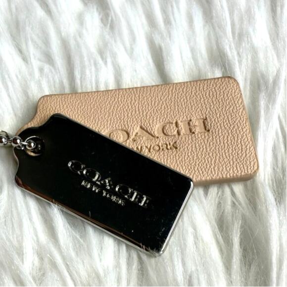 COACH Replacement Fob Bag Charm Hang tag Hangtag - Picture 1 of 3